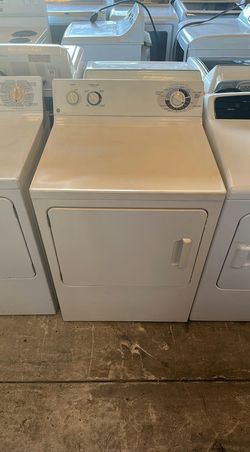 Affordable GE White Electric Dryer