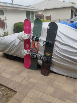 Snowboards good condition $80 each