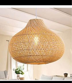 Rattan Pendant Light