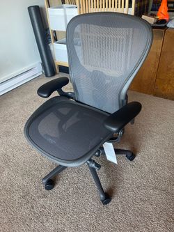Brand New - Herman Miller Aeron Size C w/ Atlas Headrest
