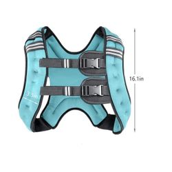 Prodigen Weighted Vest for Women and Men 16 Lbs with Reflective Stripe and Double Adjustable Buckle Straps Weight Vests for Strength Training, Jogging