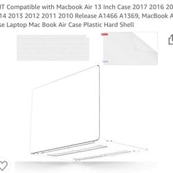 Macbook Air 13 Inch Clear Case Only.