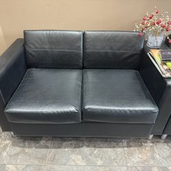 Leather Sofa / Couch $125