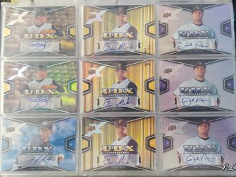 Pirates, Rockies, Blue Jays autographs lot of 11. Upper Deck Baseball