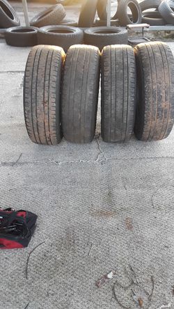 Set of 4 tires for 68.00