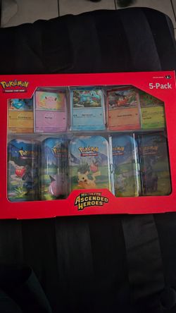 Pokemon ascended heros mini tins