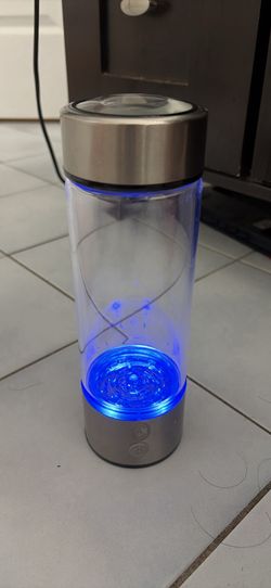 rechargeable hydrogen water bottle generator