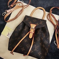 womens brown backpack 