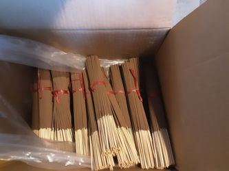 5,000 unscented 11" incense sticks with 3 fragrance oils