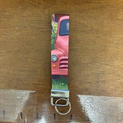 Old Truck Keychain 