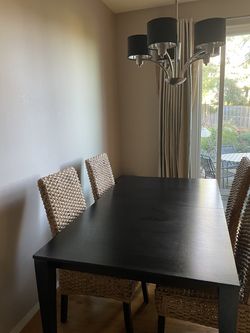 Crate and Barrel Dining Table