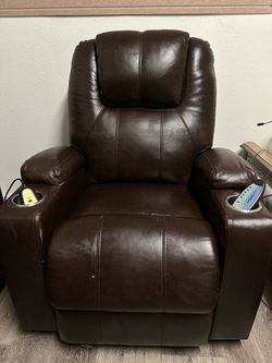 Sillón Reclinable eléctrico de vibromasaje con Heat