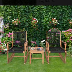 3PC Rocking Chairs Set $150 