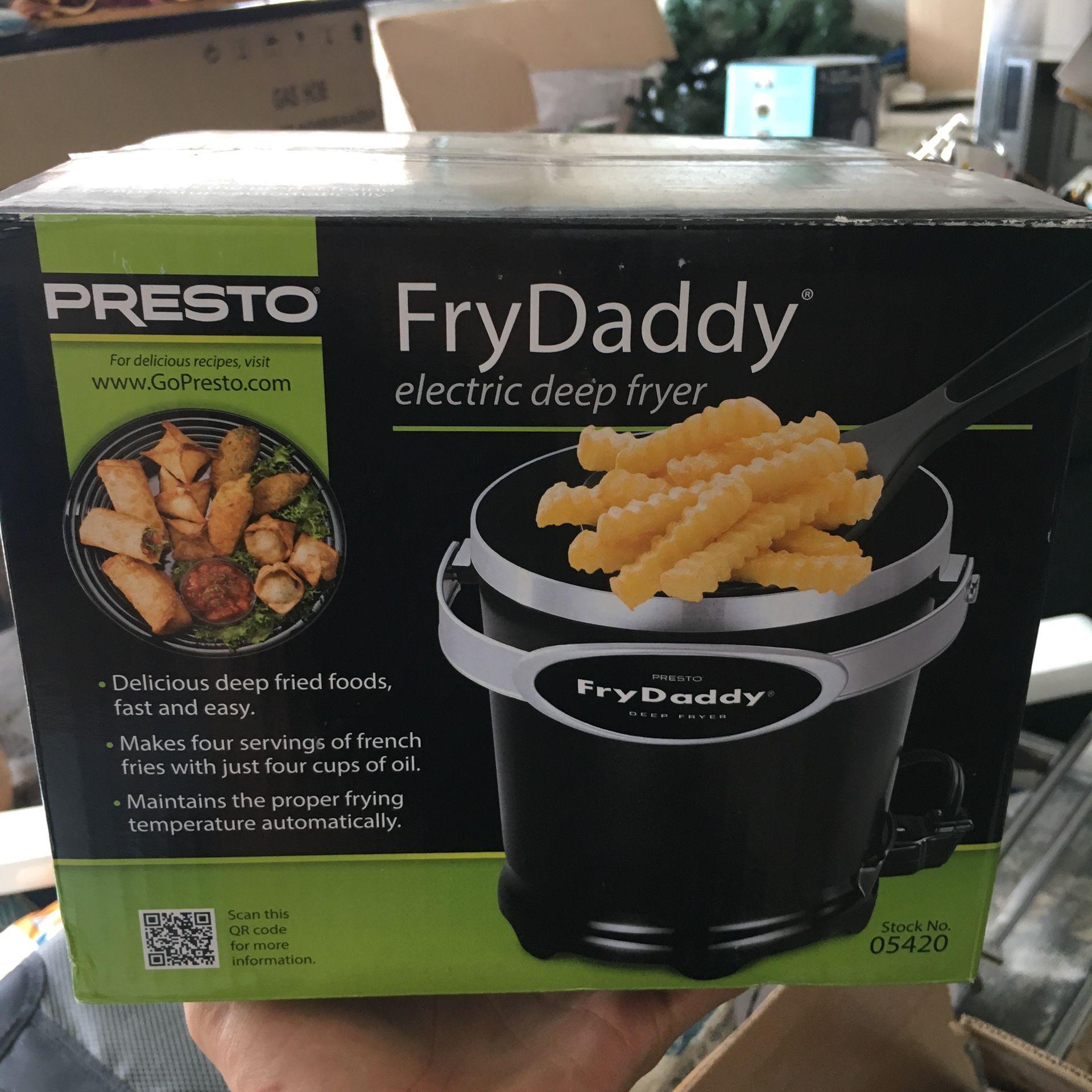 Fry Daddy Vintage Presto Deep Fryer With Lid for Sale in Goshen, NY -  OfferUp