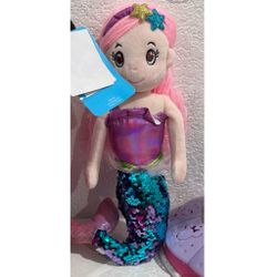 Mermaid Plush Stuffed Doll