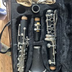 clarinet with the packing