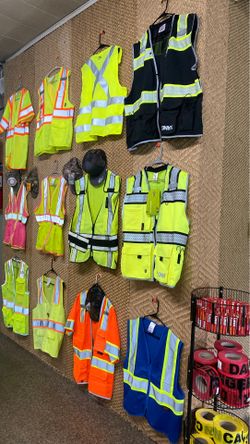 Safety vest class 2 & class 3 and more