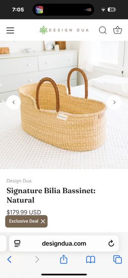 Design Dua Changing Basket & Moses Bassinet