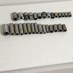 Set De 30 Dados Usados Diferentes Marcas Americanas Para Mecanicos Herramienta