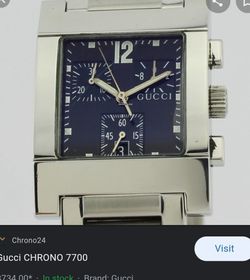 7700 Chrono Gucci Watch