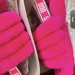 Pink Ugg Slides