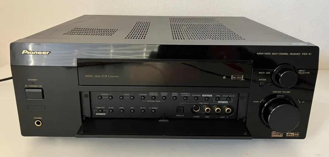 Pioneer VSX-41 Elite Audio Video A/V Multi-Ch Receiver - With remote 