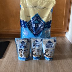Blue Buffalo dog food and treats