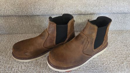 Brown Leather Work Boots