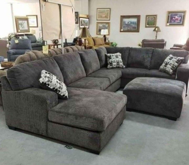 U SHAPED SECTIONAL COUCH SAME DAY DELIVERY By ASHLEY