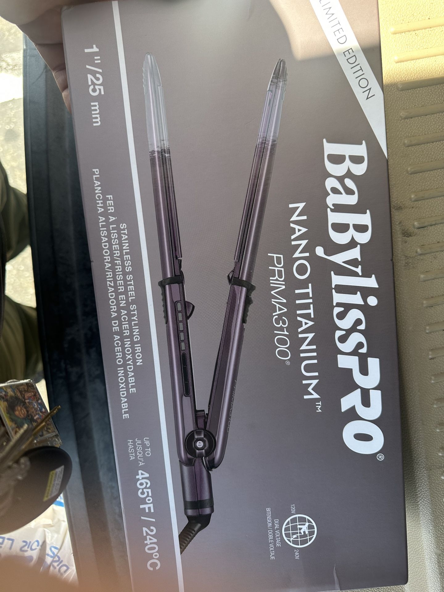 Babyliss Pro Nano Titanium Prima 3100 Straightener