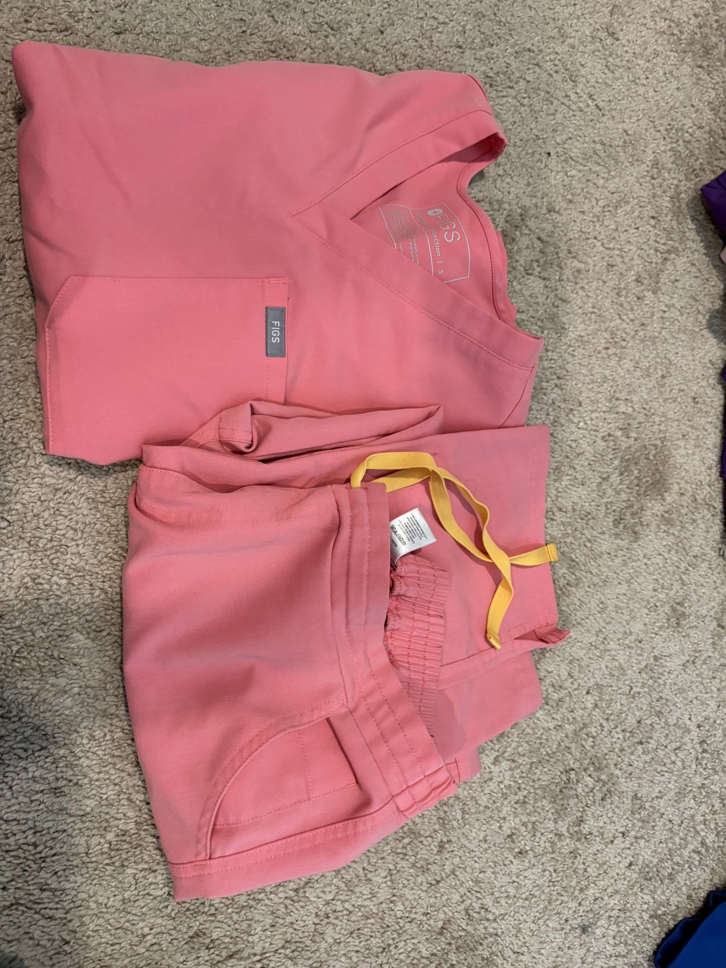 Baby Pink- Figs Scrubs