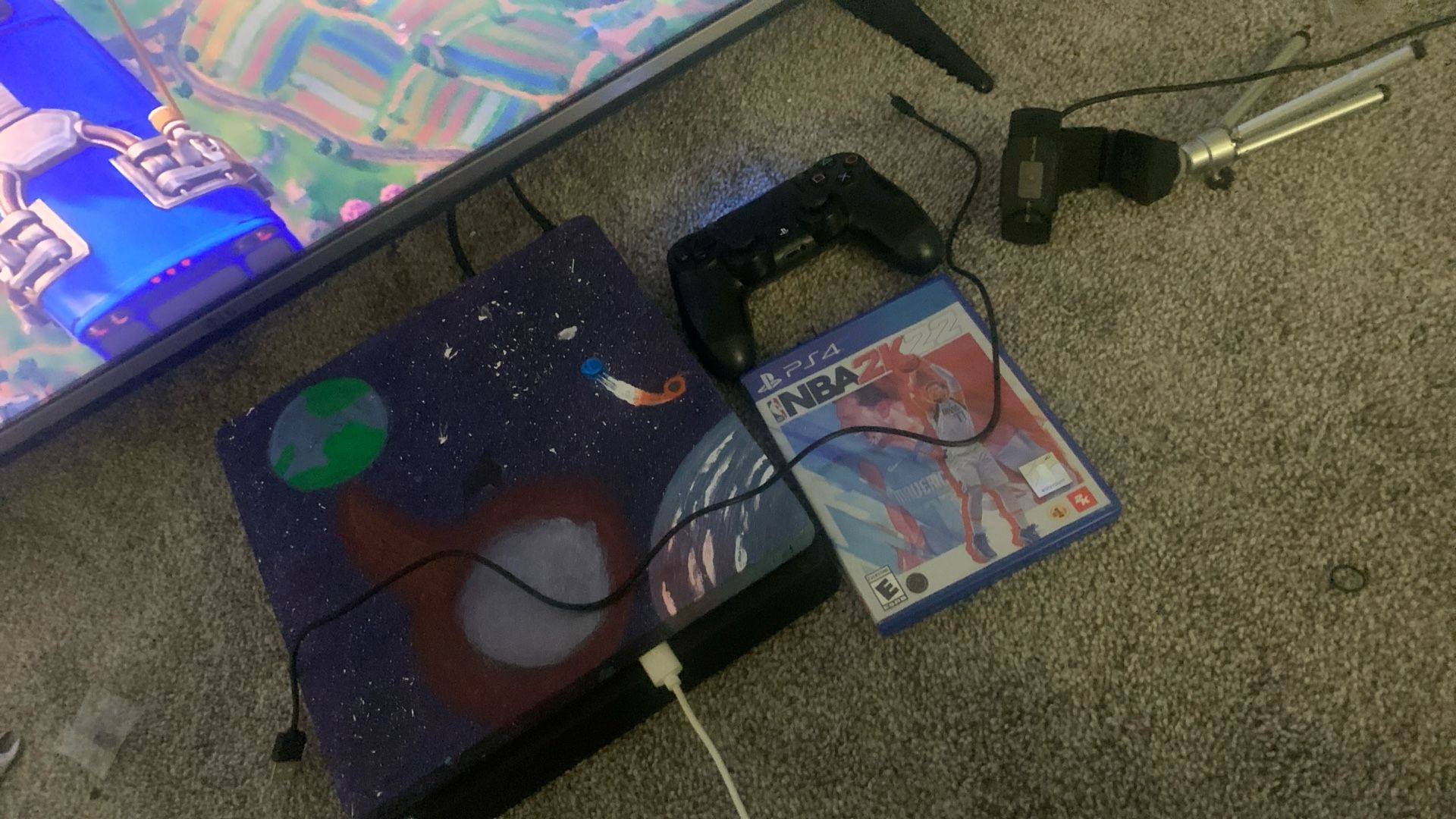 Custom painted PS4