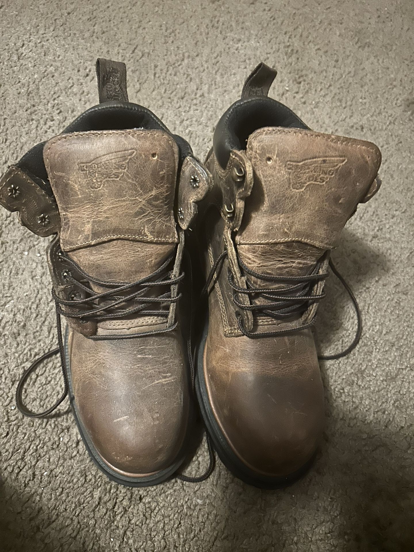 Red Wing Steel Toe Boots