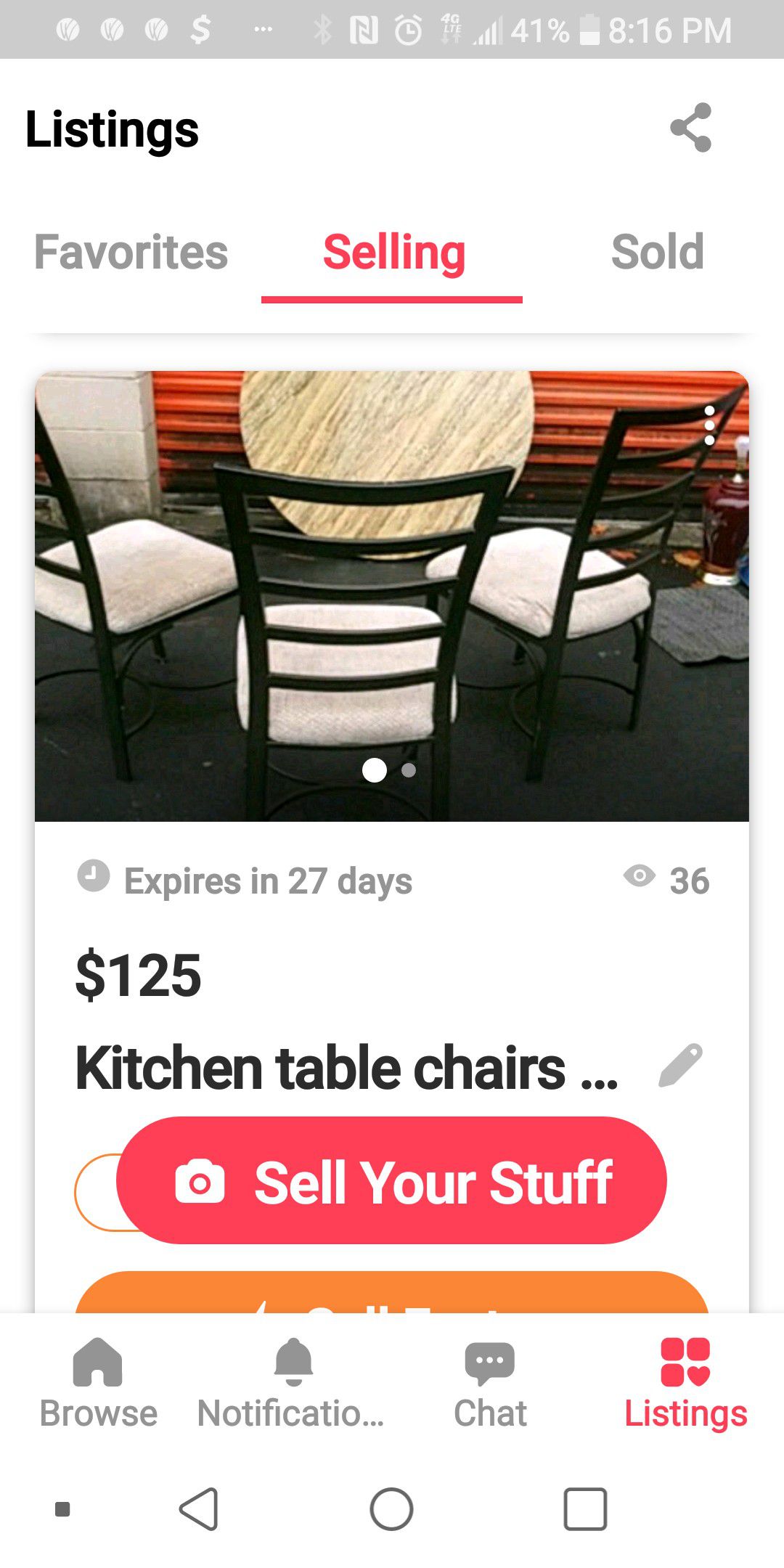 Marbel kitchen table chairs 4