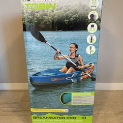 Tobin Sports Breakwater Pro X1 Inflatable Kayak 12 ft 