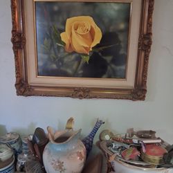 Some Of The Paintings And Books