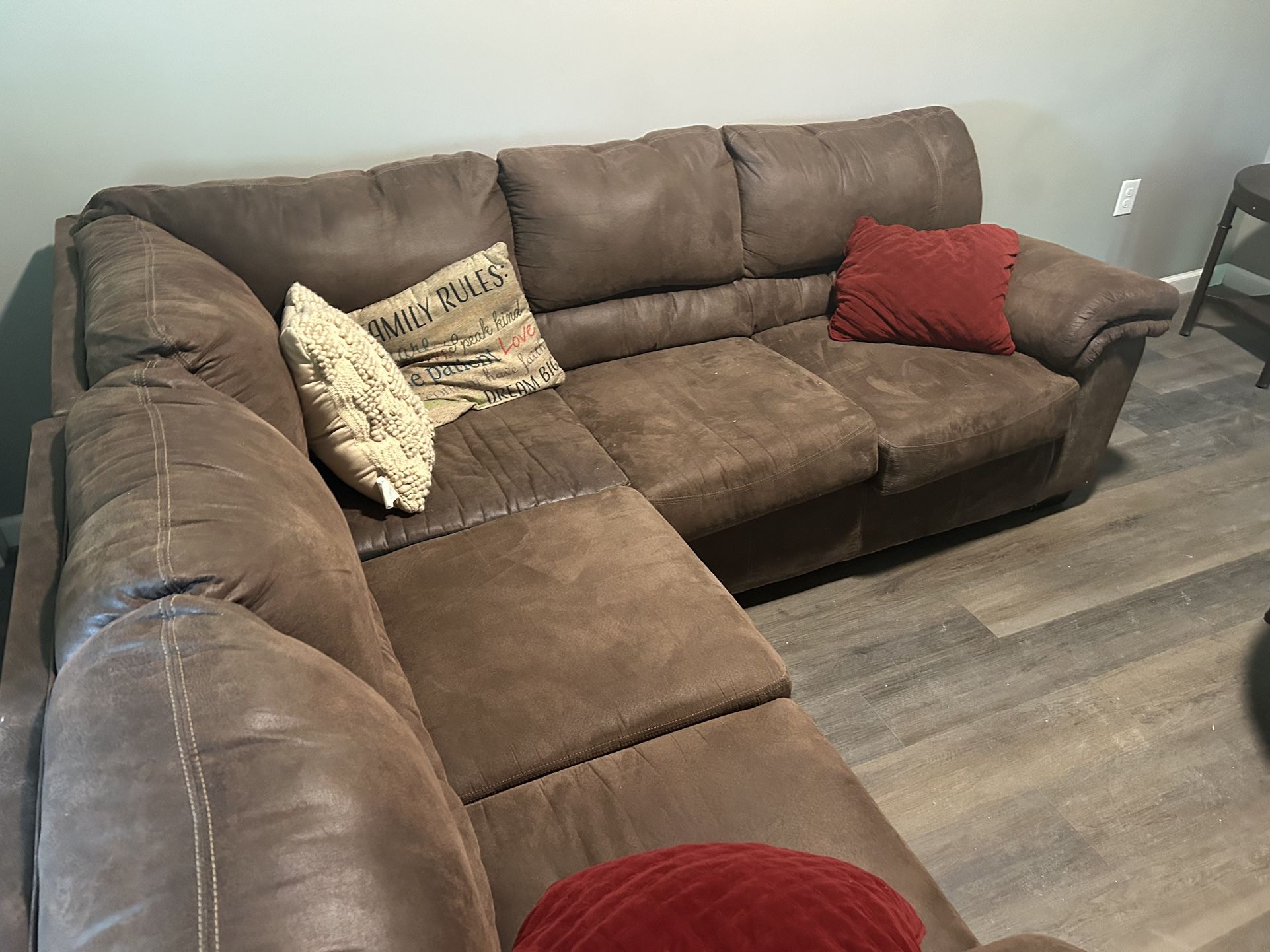 Brown Couch