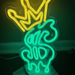 Money Drip Neon Sign 