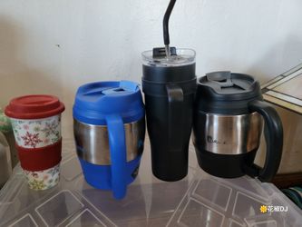 BRAND NEW: Lot of 4 Insulated Travel Mugs & Tumblers (Bubba)