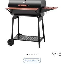  Brand New In Box Barrel & Smoker Grill /w Grill Cover and Utensils