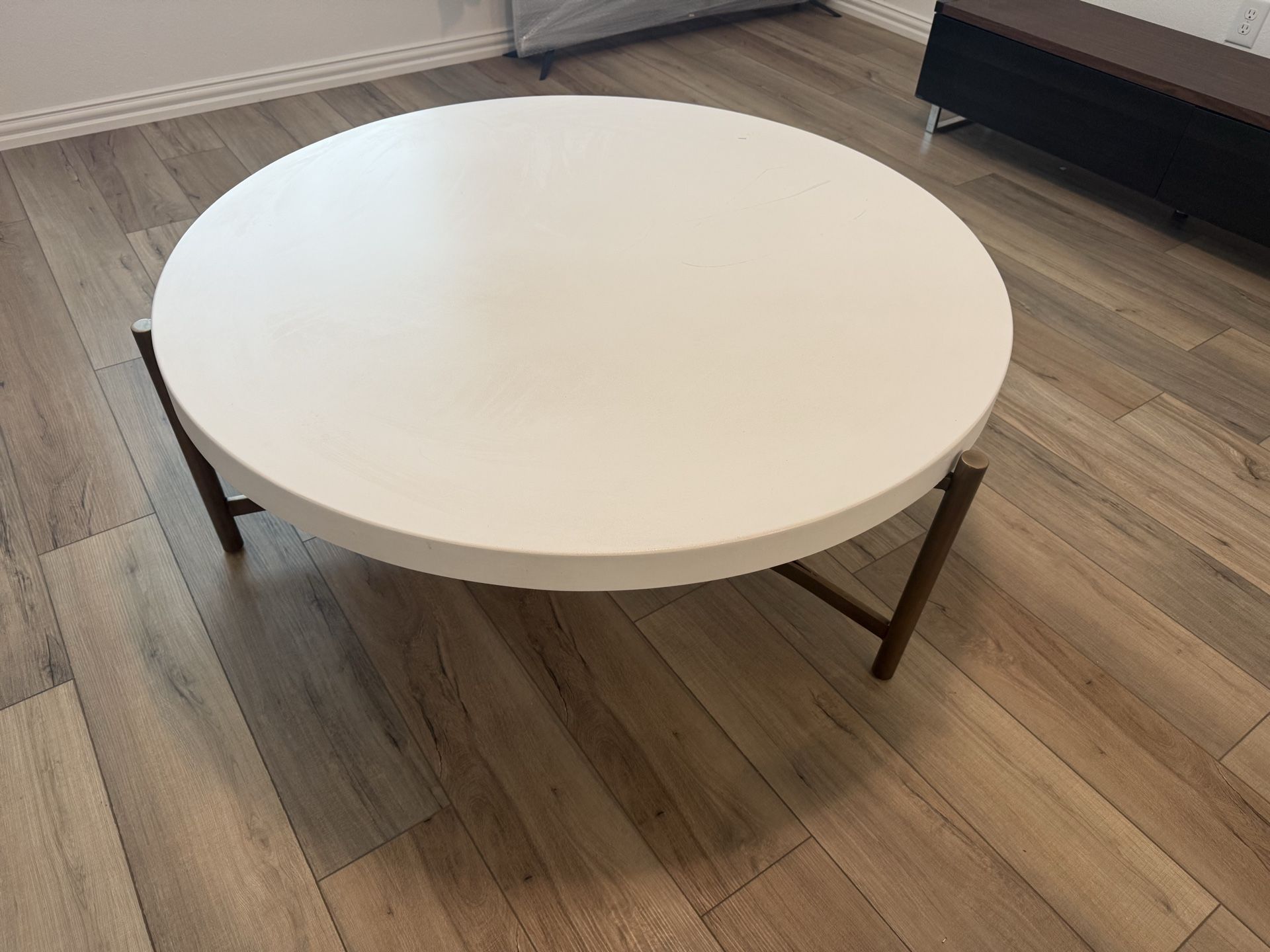 High-End Concrete Coffee Table – Urban Home Lyon – Originally $650