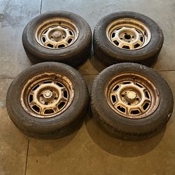 BMW E21 Steel Wheels