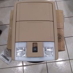 09-14 Ford F150, OEM, Tan- Overhead Roof Console
