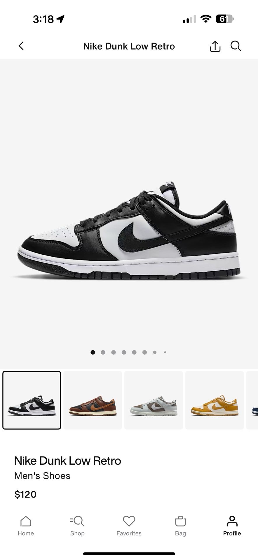 Men’s Pandas