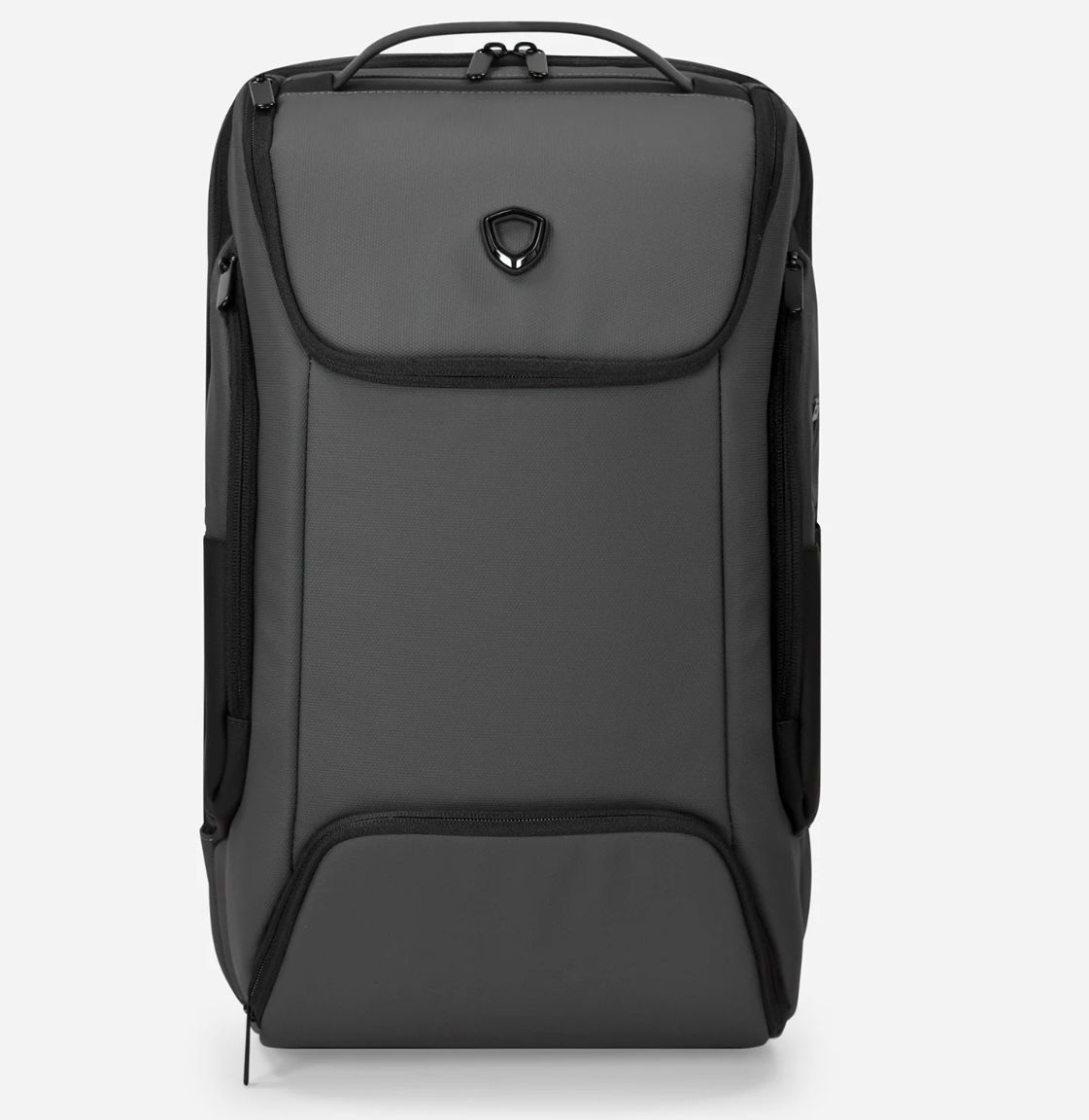 Traveler's Choice Backpack Gray Breenon 19" Water-Repellent Laptop Pocket