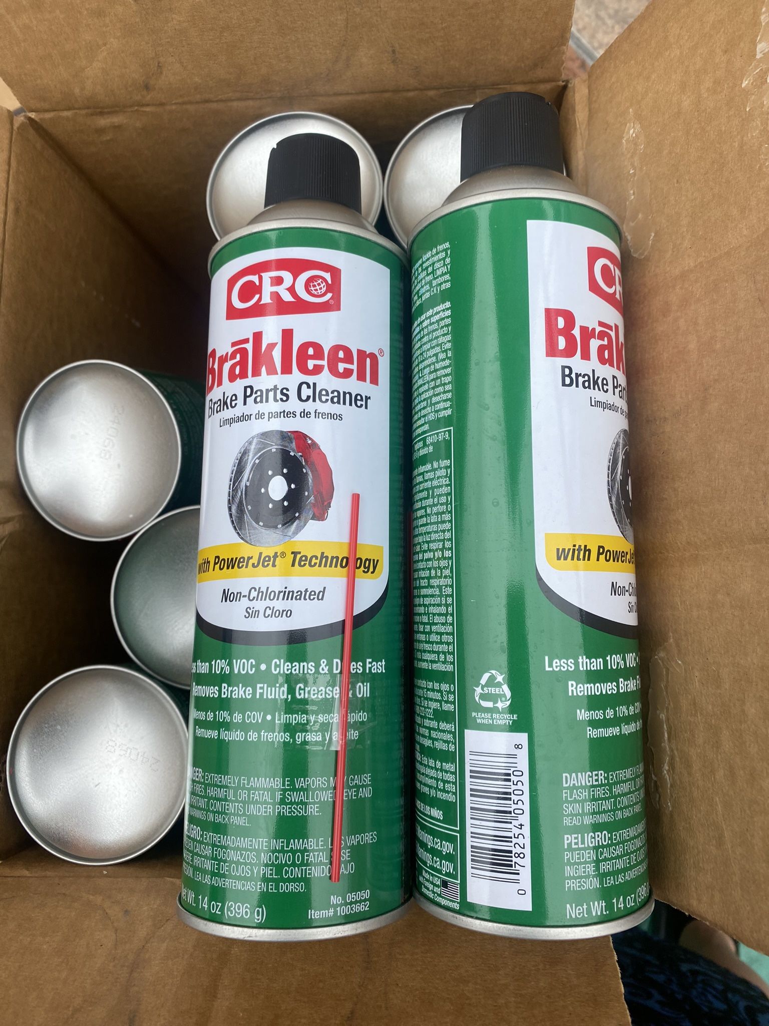 Brake Cleaner 12 In A Box