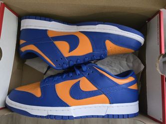 Nike Dunk Low Retro Orng/Blue Sz11 New
