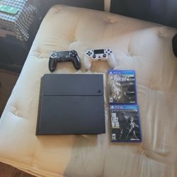 PS4 and Two Games 
