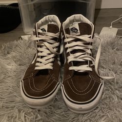 Brown High Top Vans