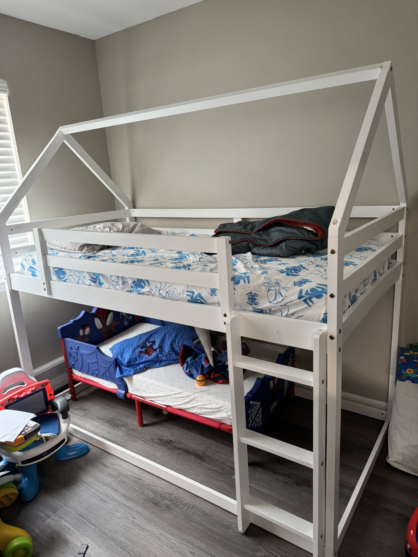 House Bunk Bed Frame